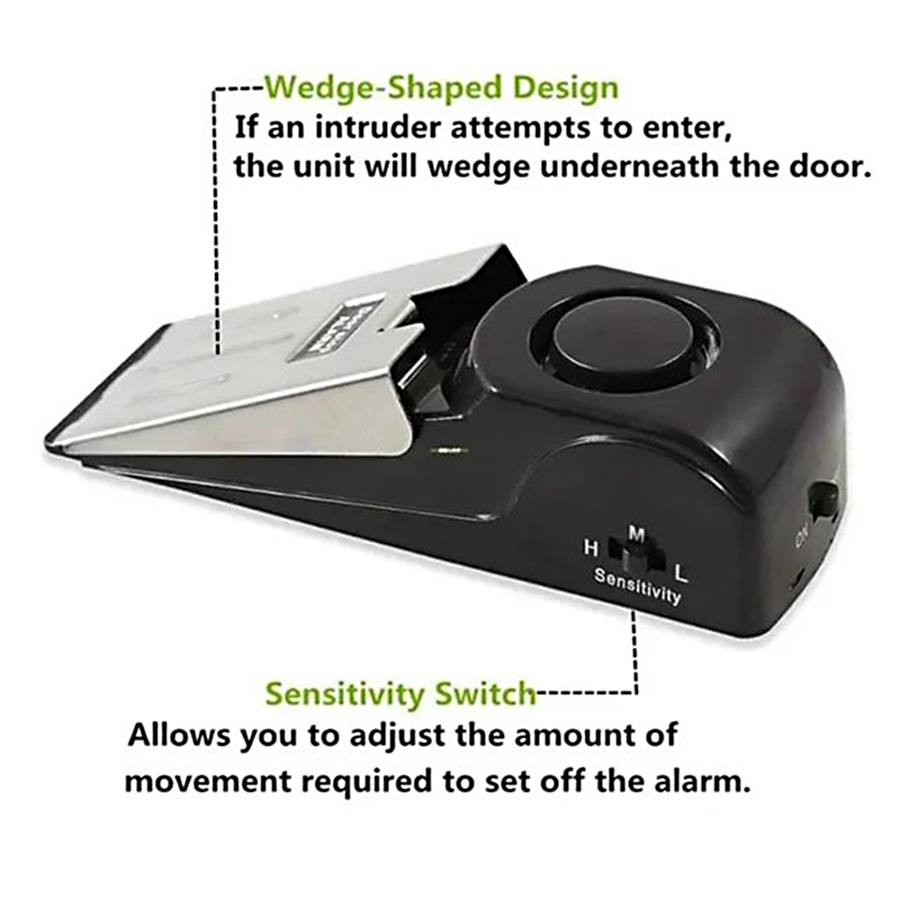 Door Stop Alarm, Door Stopper  - Door Stop Alarm reseña y precio