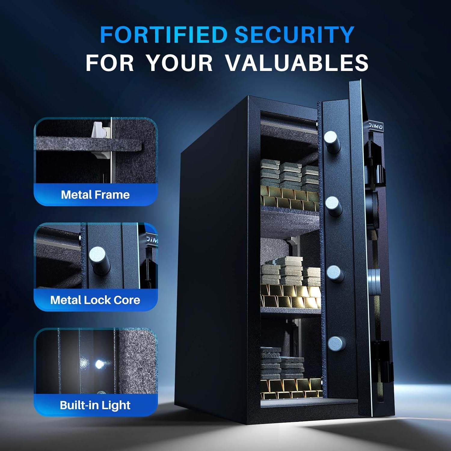 Heavy-Duty Fireproof Safe Box  - Fire Safe Document reseña y precio