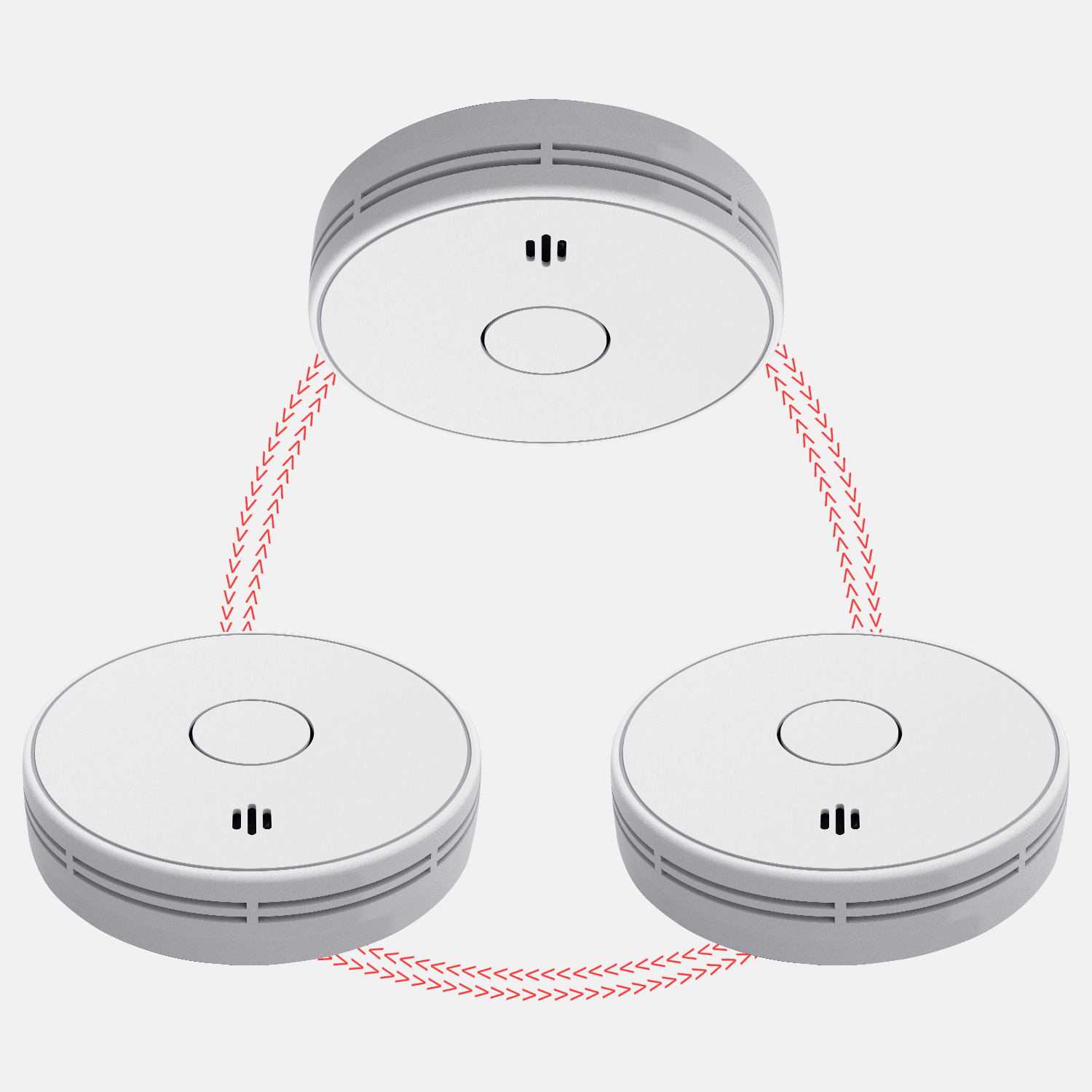 Wireless Interlinked Smoke Ala - Smoke Detector Interconnected reseña y precio