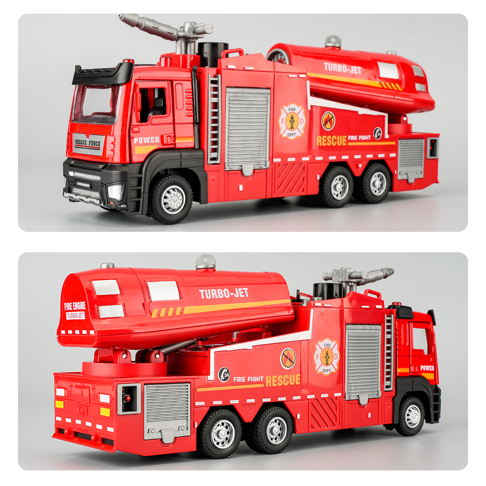 New Alloy Fire Truck Toy Large - Fire Escape Ladder reseña y precio