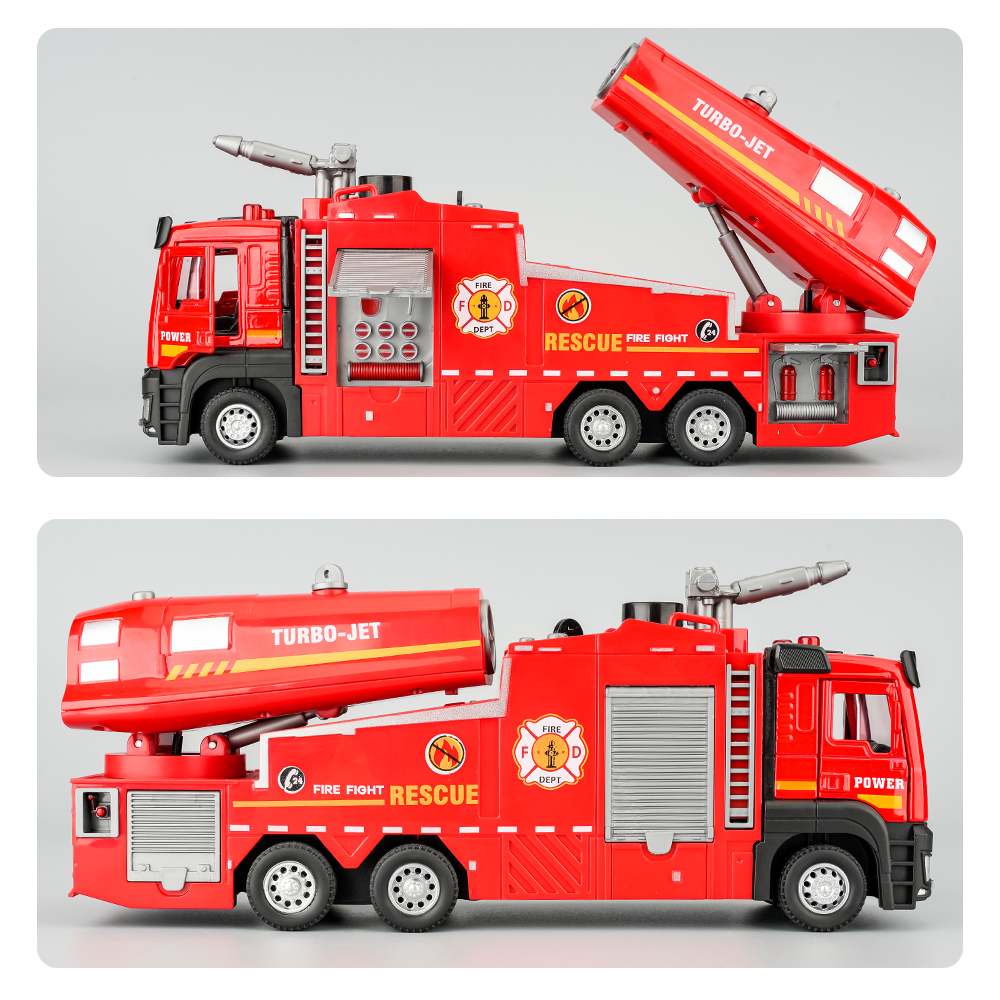 New Alloy Fire Truck Toy Large - Fire Escape Ladder reseña y precio