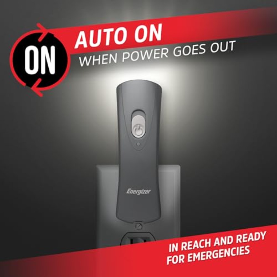 Auto-On LED Flashlights Rechar - Power Outage Light reseña y precio