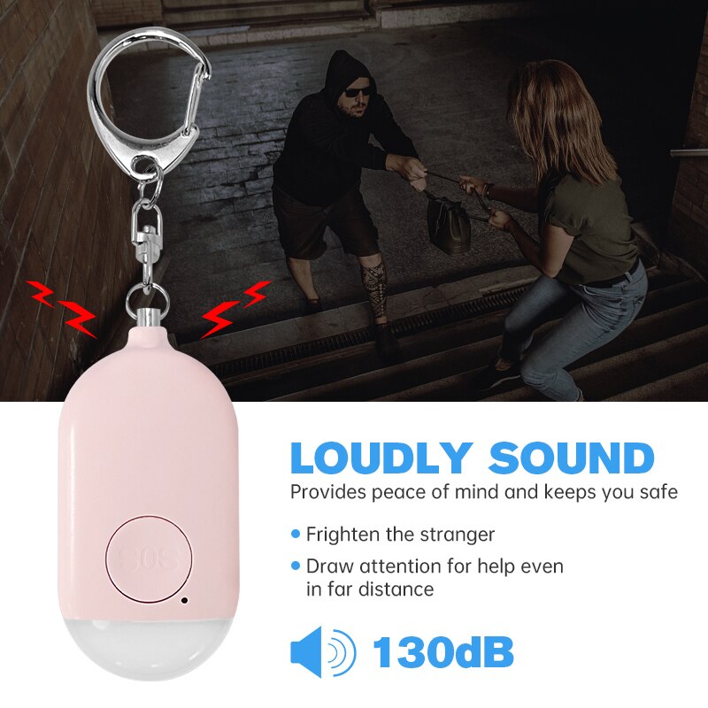 Kids Elderly Women Emergency S - Personal Alarm Keychain reseña y precio