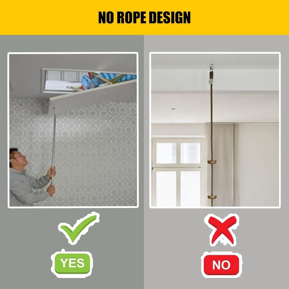 Stainless Steel Attic Ladder P - Fire Escape Ladder reseña y precio