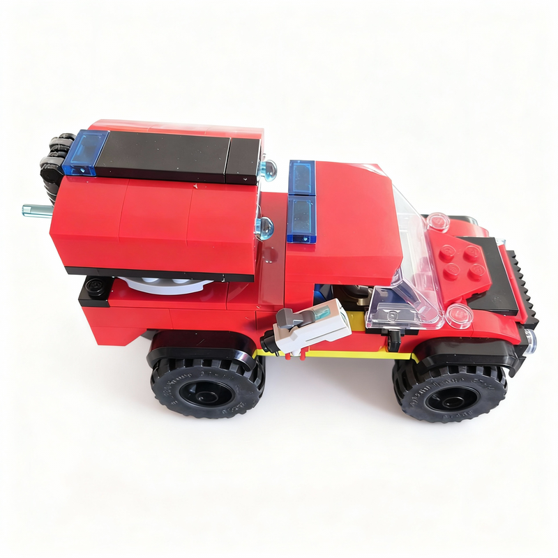 168pcs MOC City Fire Modified  - Fire Extinguisher Small reseña y precio