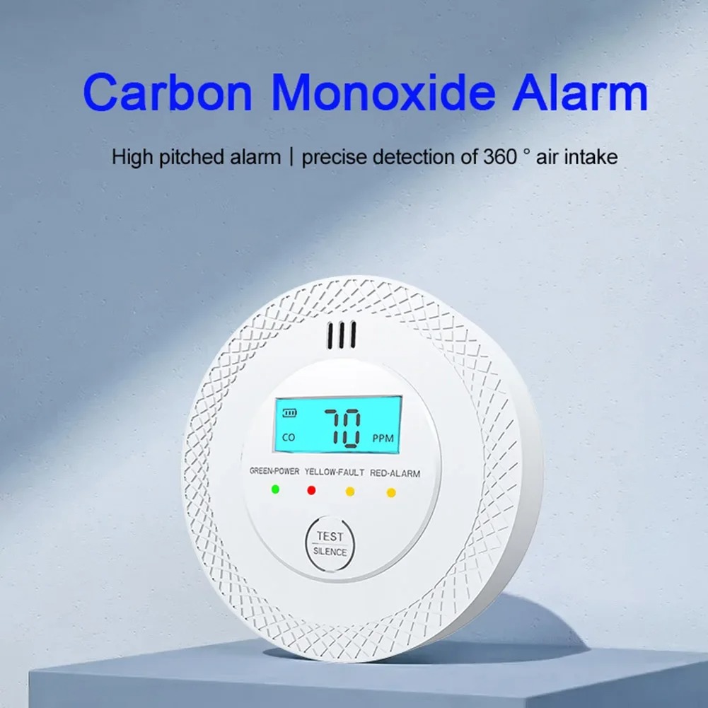 Carbon Monoxide Alarm Detector - Smoke Detector Interconnected reseña y precio