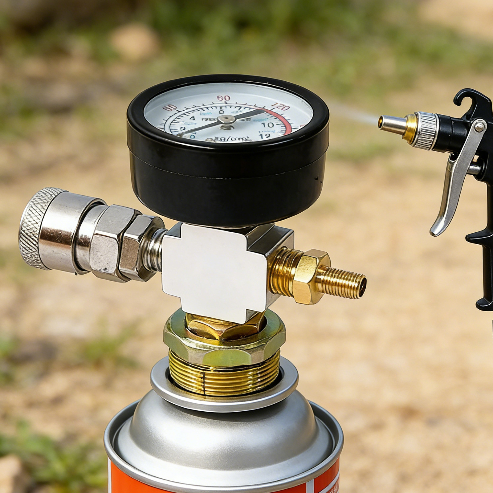 Small Air Tank Pressures Adapt - Fire Extinguisher Small reseña y precio