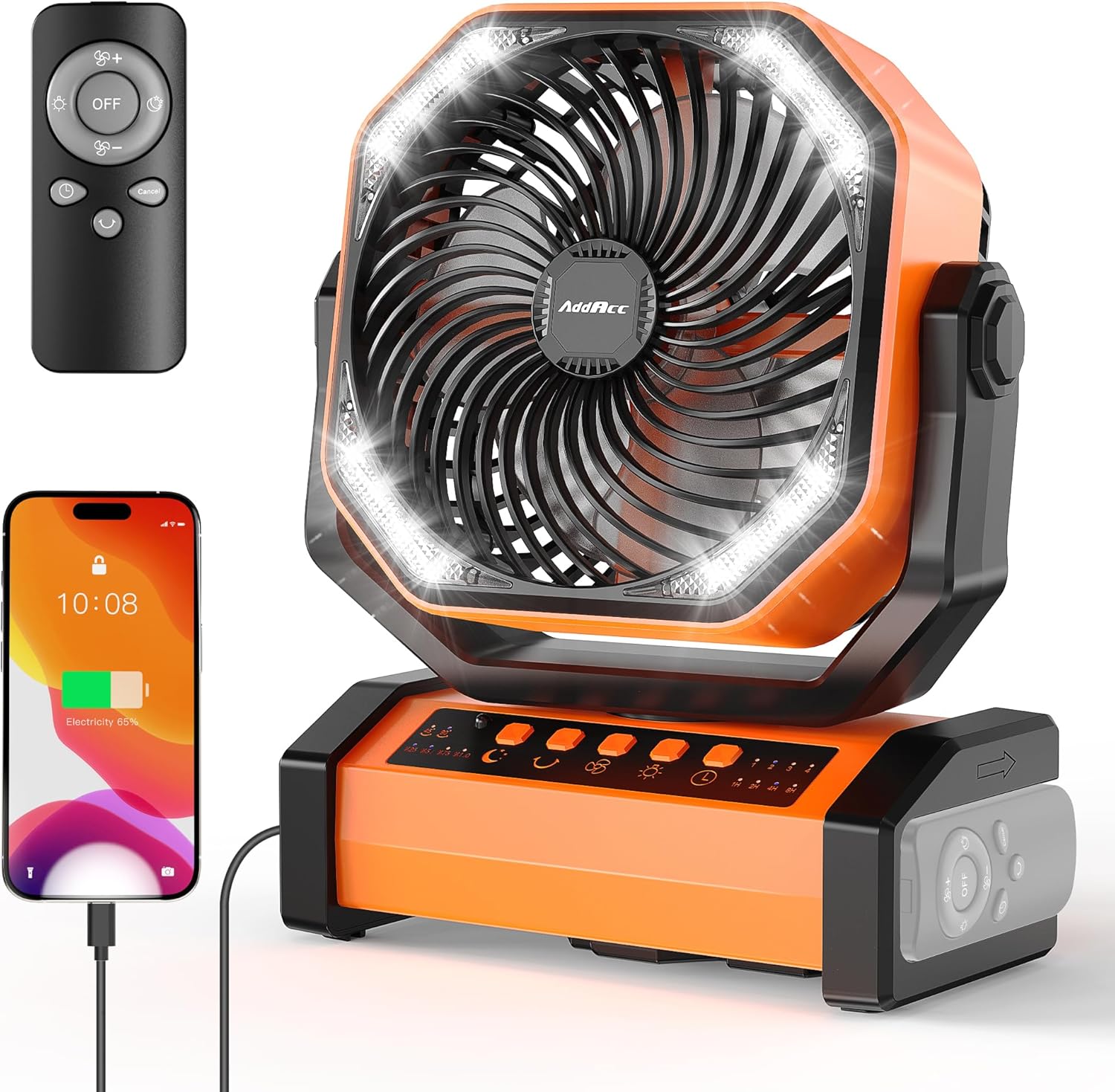 20000mAh Rechargeable Camping  - Power Outage Light reseña y precio