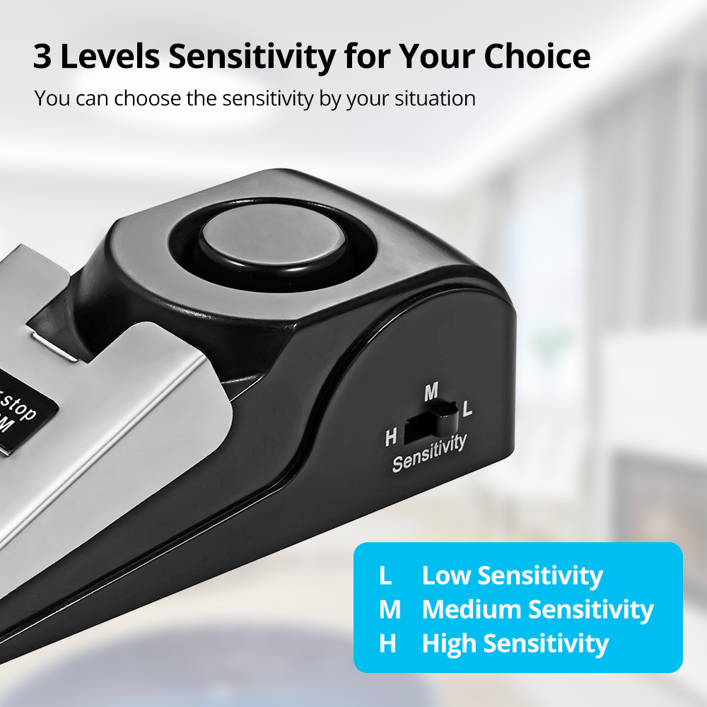2pcs Door Stop Alarm for Home  - Door Stop Alarm reseña y precio