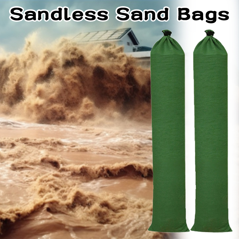 2 Pcs Sandless Sand Bags Anti  - Flood Barrier Bag reseña y precio