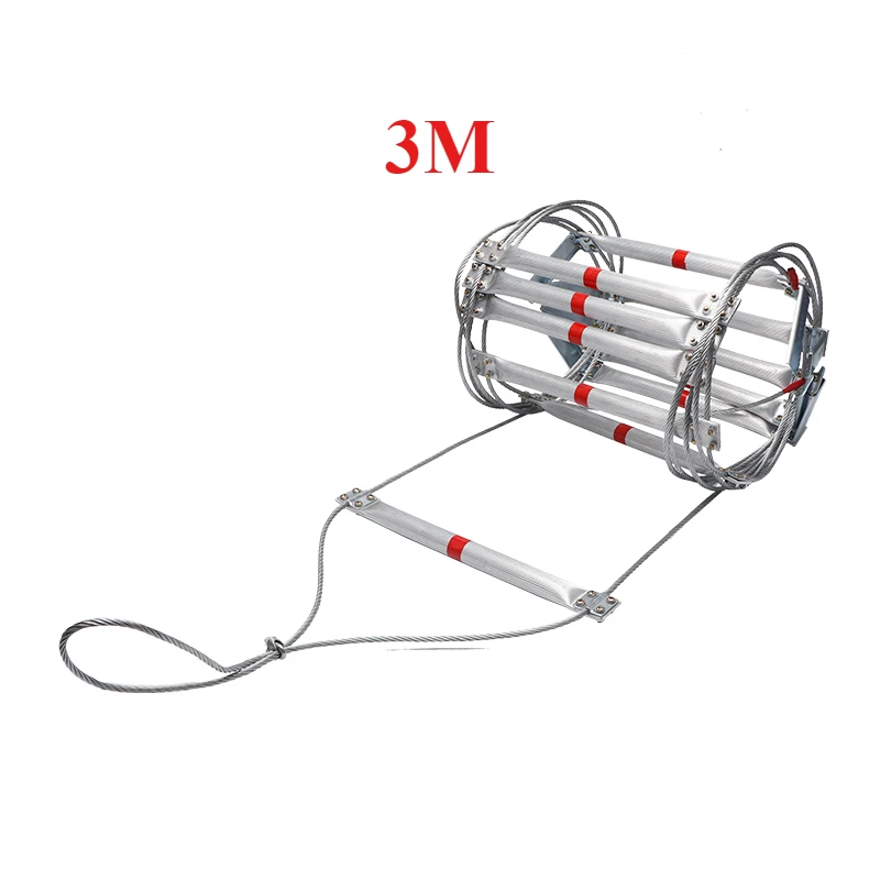 Durable3M Soft Rope Ladder Hou - Fire Escape Ladder reseña y precio