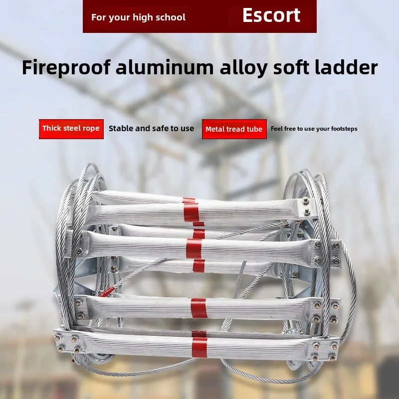 Durable3M Soft Rope Ladder Hou - Fire Escape Ladder reseña y precio