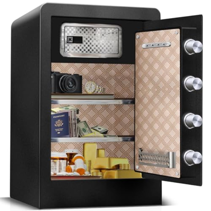 8.4 CuFt Heavy Duty Home Safe  - Lockbox Key Secure reseña y precio