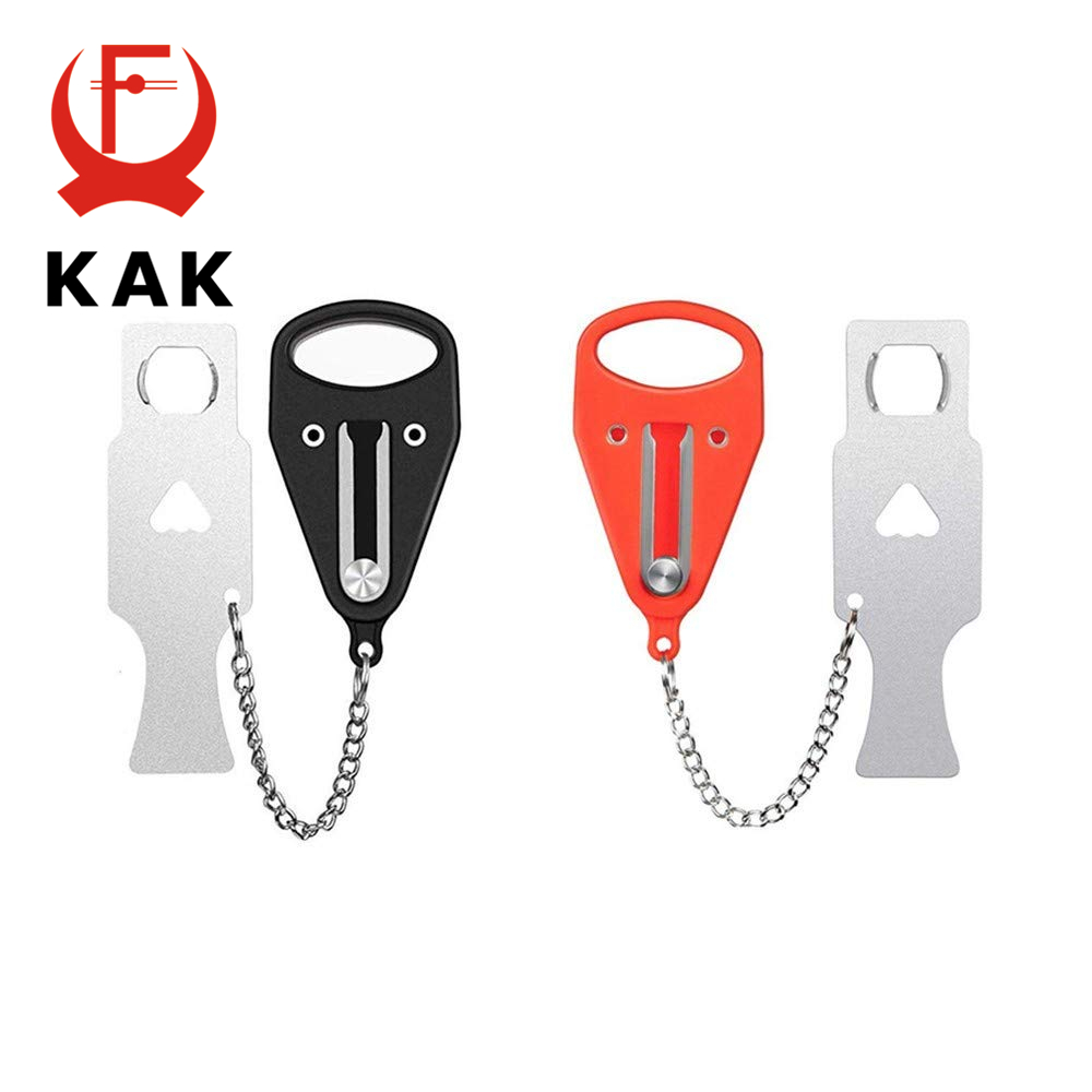 KAK Portable Door Lock Keyless - Security Chain Door reseña y precio