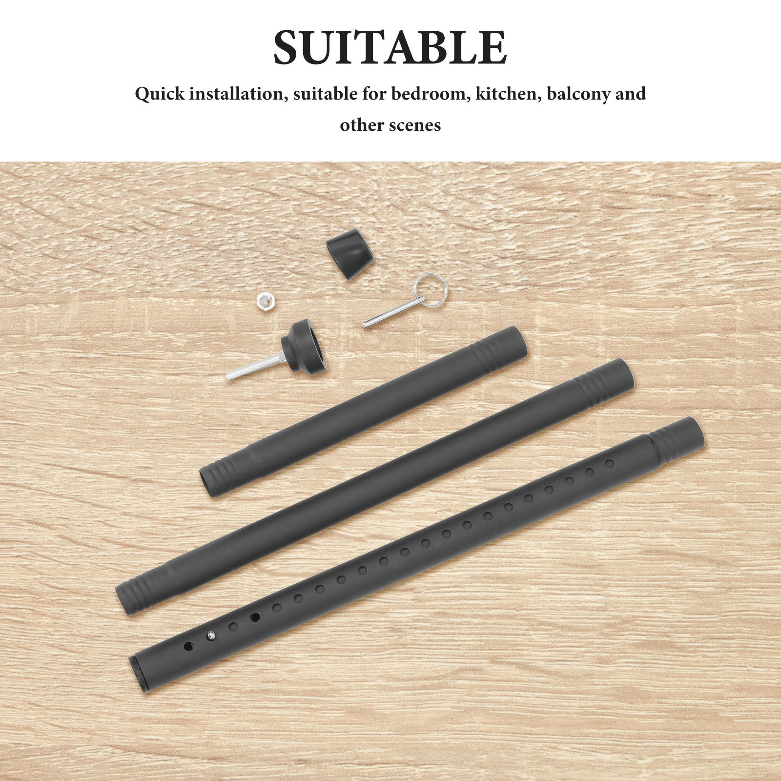 1Set Retractable Adjustable Do - Window Lock Bar reseña y precio