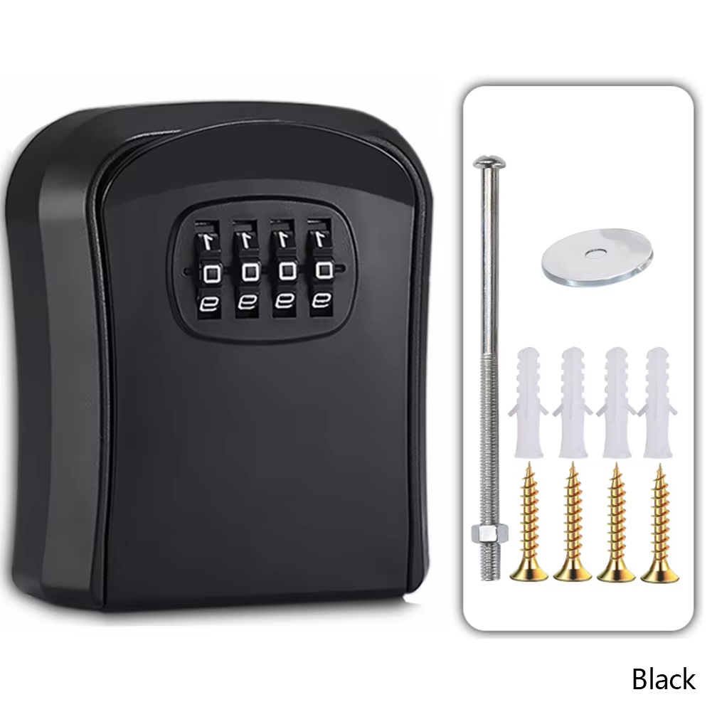 Wall Mount Key Lock Box with 4 - Lockbox Key Secure reseña y precio