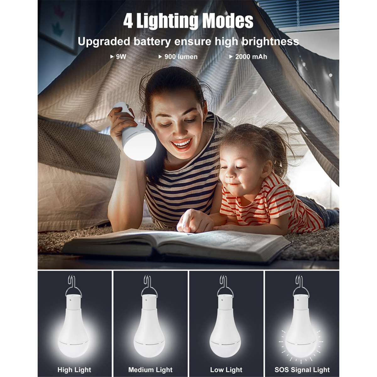 ONCE USB Rechargeable Light Bu - Power Outage Light reseña y precio