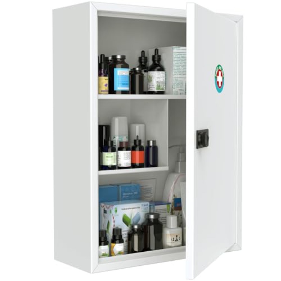 Wall Mount Medicine Cabinet wi - Medicine Cabinet Lock reseña y precio