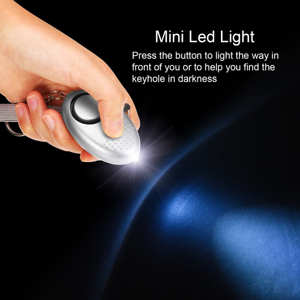 130dB Self Defense Alarm Anti- - Personal Alarm Keychain reseña y precio