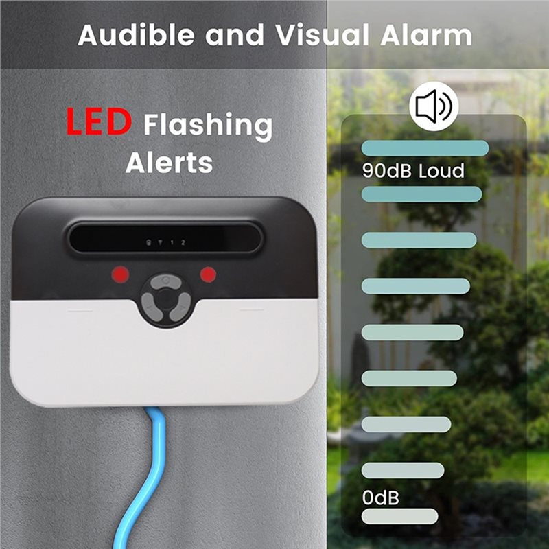 A05E-Smart Wifi Water Level Al - Water Alarm Sensor reseña y precio