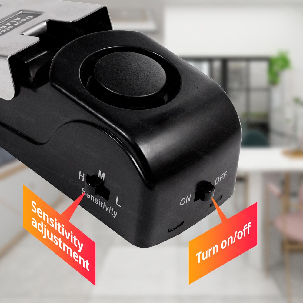 Wireless Door Stop Alarm Syste - Door Stop Alarm reseña y precio