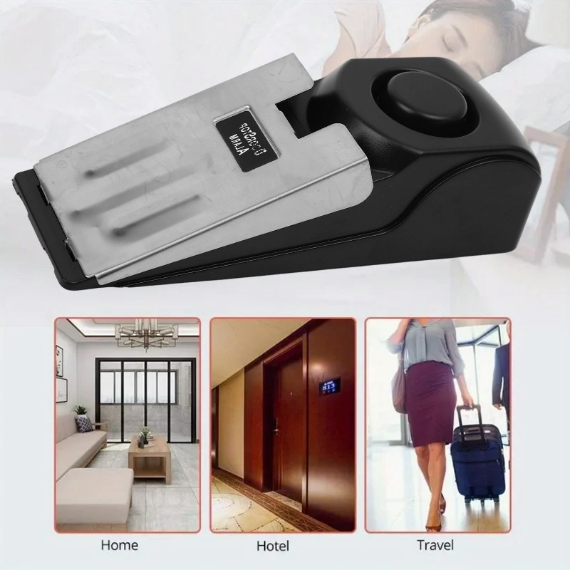 3/1Pcs Door Resistance Alarm W - Door Stop Alarm reseña y precio