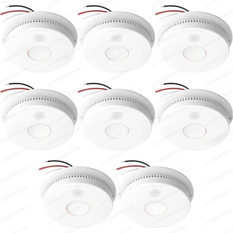 High quality-8pack,Hardwired I - Smoke Detector Interconnected reseña y precio
