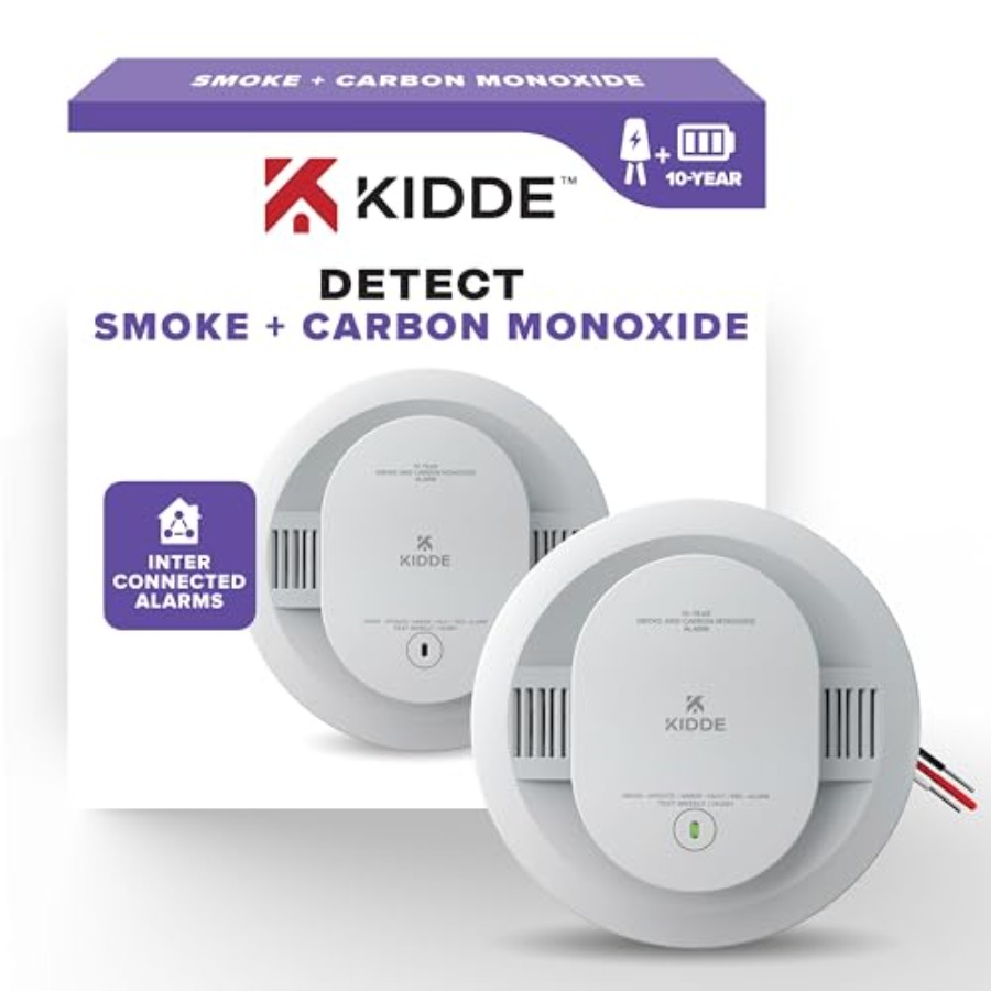 Smoke and Carbon Monoxide Dete - Smoke Detector Interconnected reseña y precio