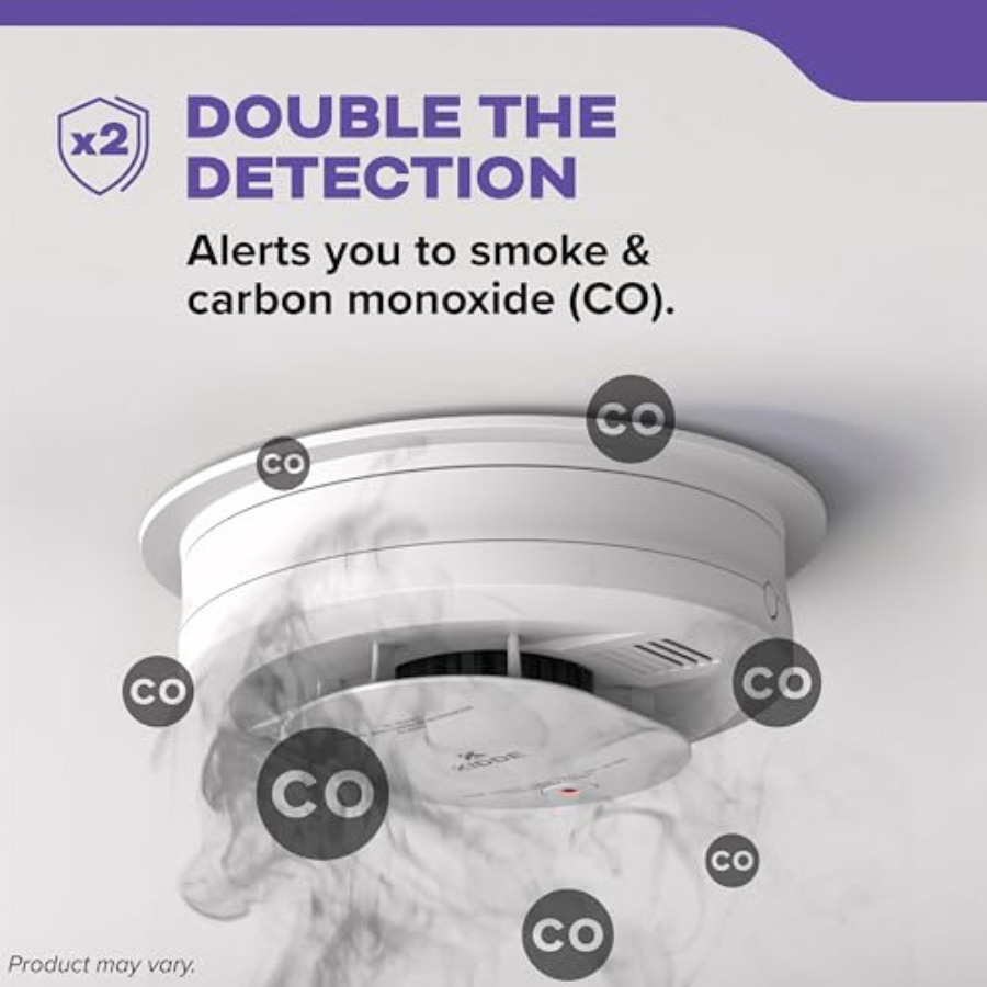 Smoke and Carbon Monoxide Dete - Smoke Detector Interconnected reseña y precio