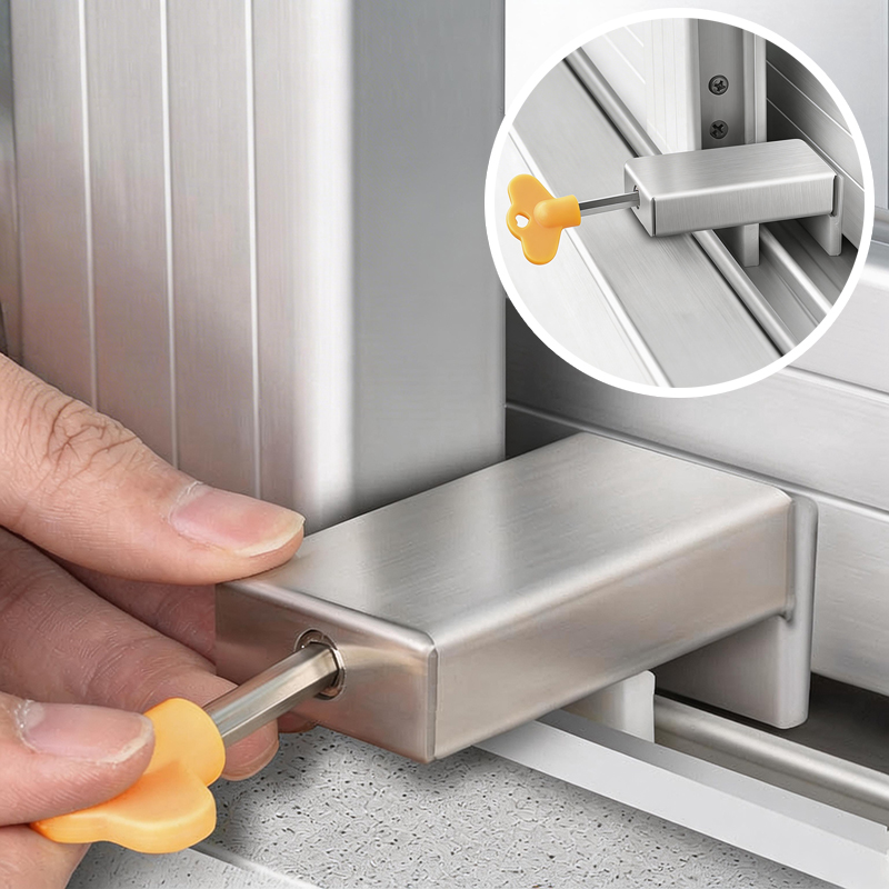 Adjustable Window Lock Stopper - Window Lock Bar reseña y precio