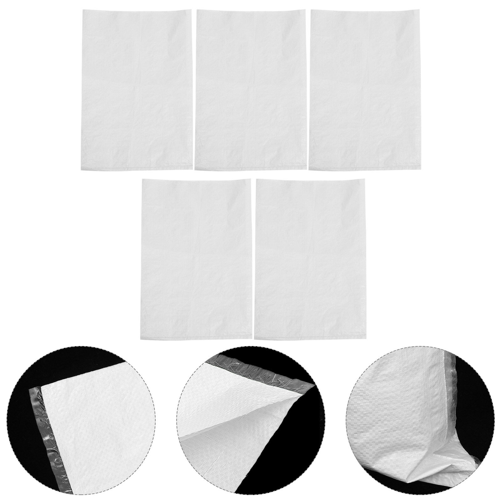 5Pcs Waterproof Woven Sandbags - Flood Barrier Bag reseña y precio