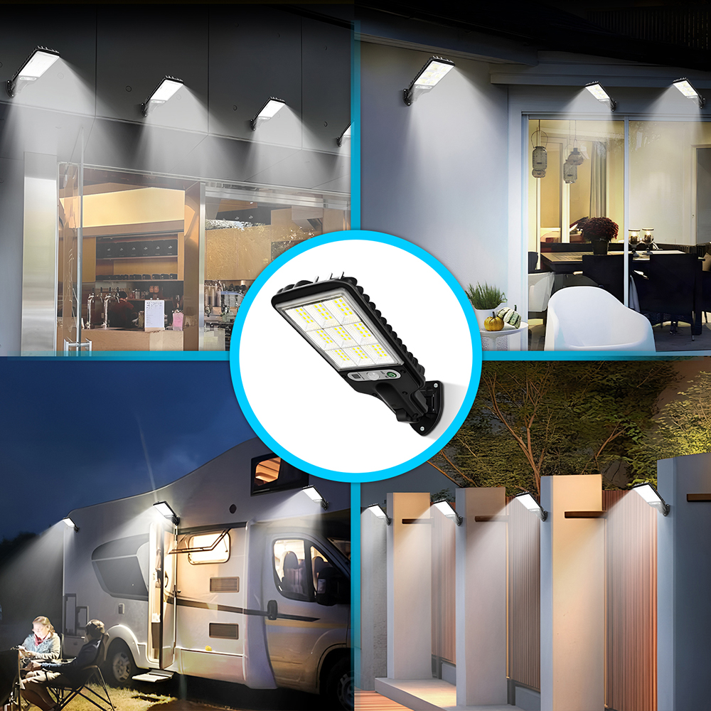 1/8pc Solar Outdoor Floodlight - Power Outage Light reseña y precio
