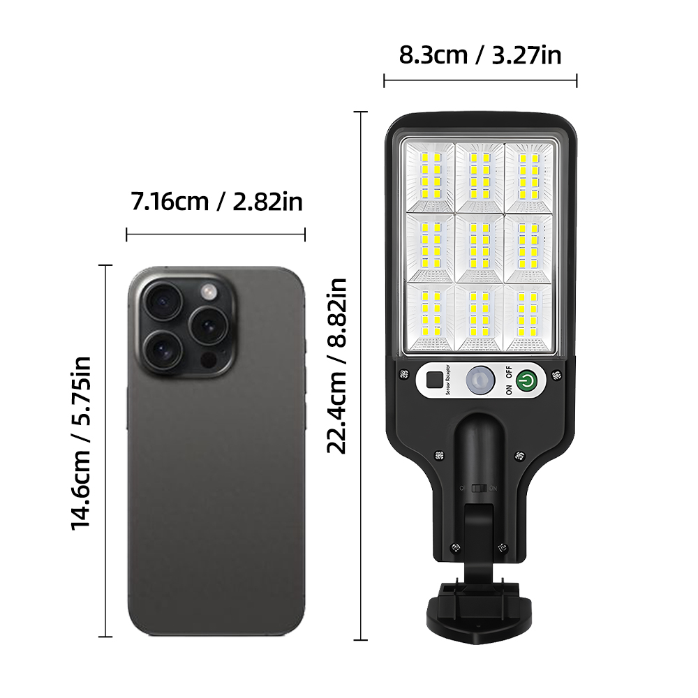 1/8pc Solar Outdoor Floodlight - Power Outage Light reseña y precio