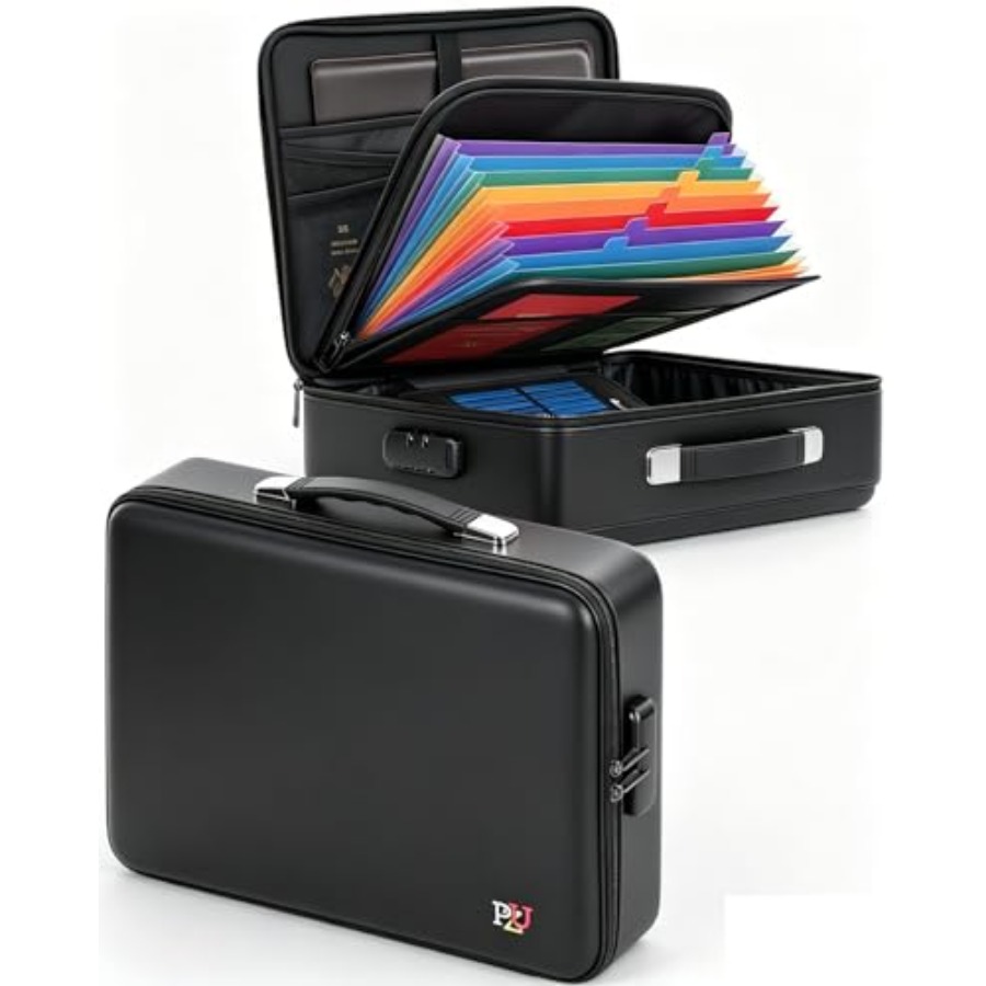 Fireproof Document Box - Hard- - Fire Safe Document reseña y precio