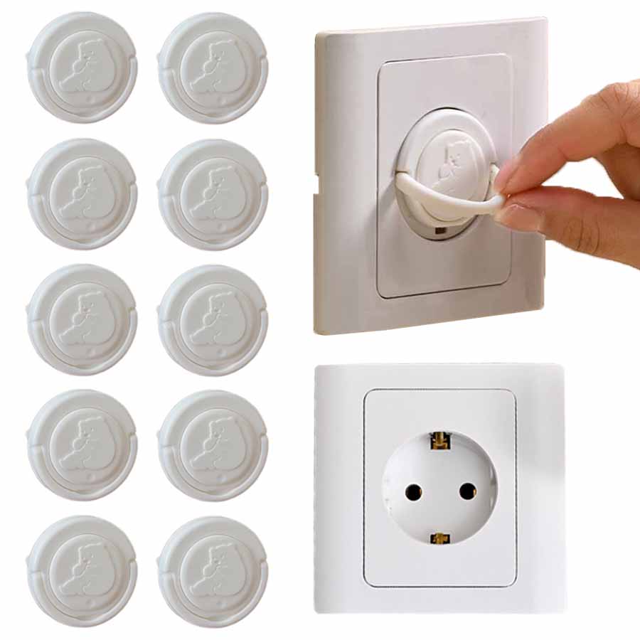 5/10pcs Baby Electrical Safety - Outlet Cover Baby reseña y precio